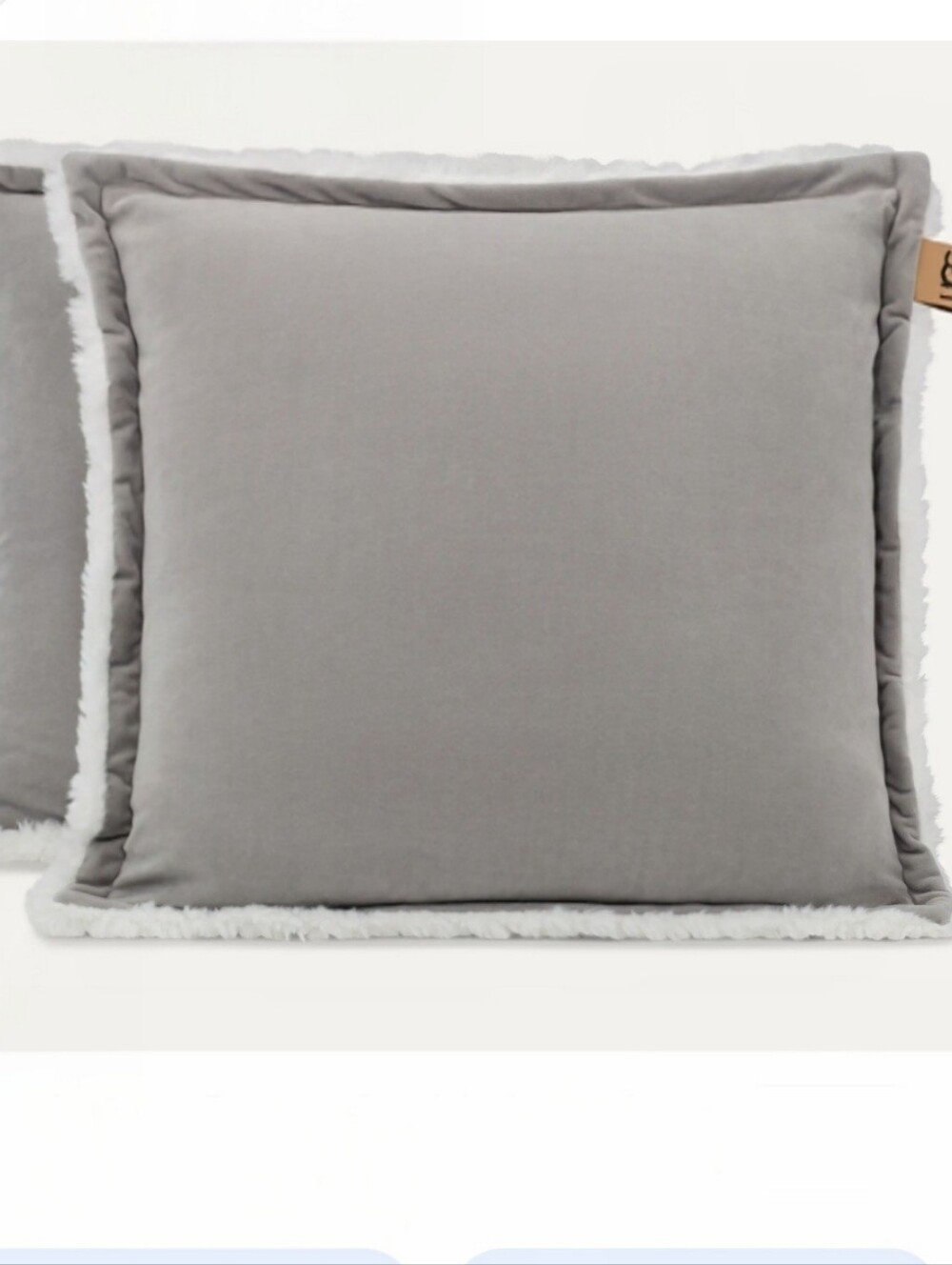 Ugg Dasha 2-PK Reversible Decorative Pillows- Seal